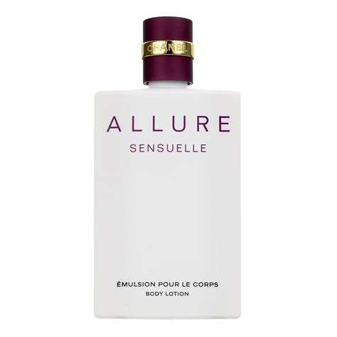 chanel allure sport body lotion|allure sensuelle body lotion.